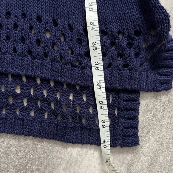 Navy Blue Tommy Bahama Sweater Dress XL soft stretchy comfortable - Picture 10 of 15